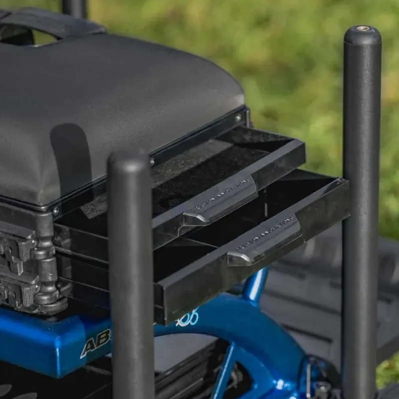 Coarse & Match Preston Seat Boxes * Absolute 36 Fishing Seatbox Blue Edition