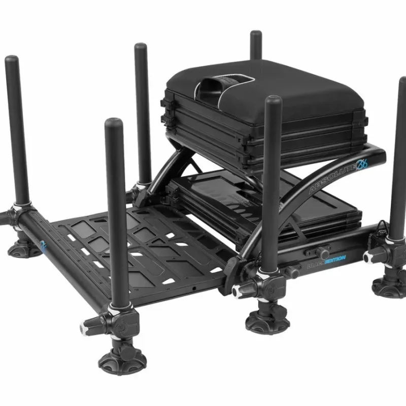 Coarse & Match Preston Seat Boxes * Absolute 36 Seatbox Black Edition