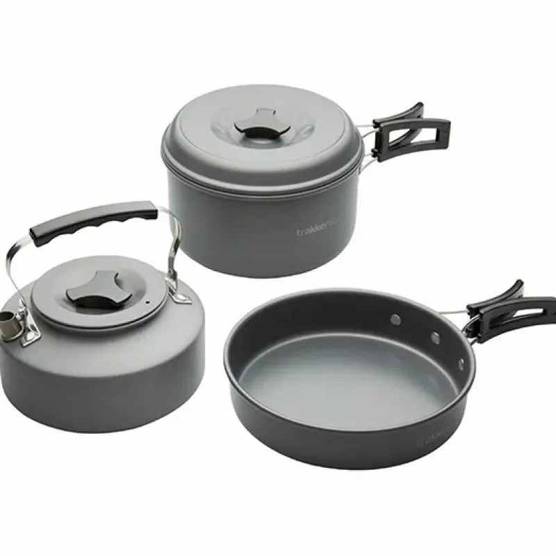 Carp Trakker Cooking Equipment * Armolife Complete Fishing Cookware Set