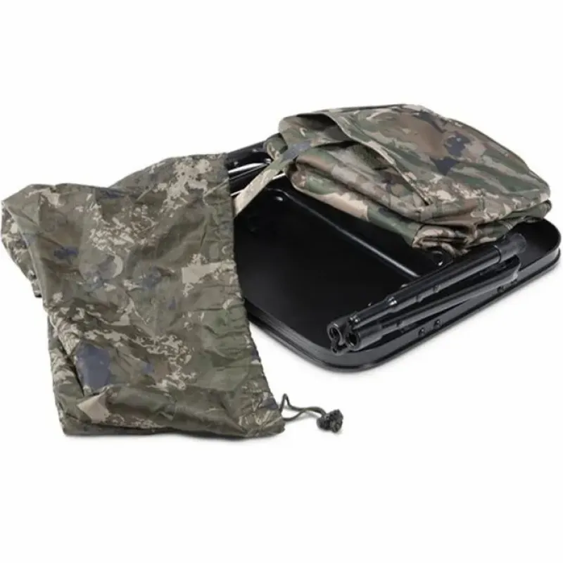 Carp Nash Bivvies & Shelters * Bank Life Bedside Fishing Station Camo