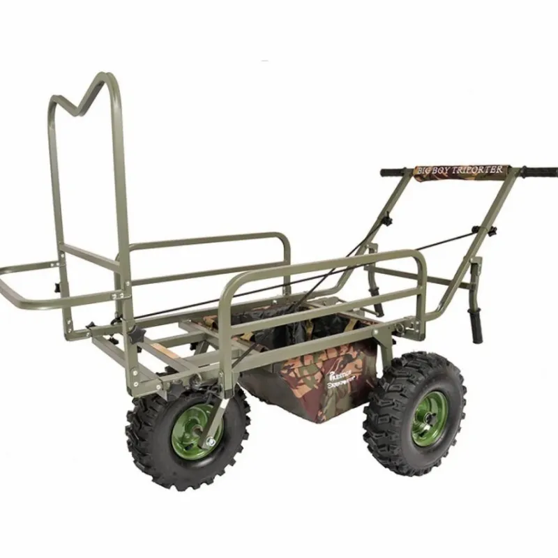 Specialist Carp Porter Barrows & Trolleys * Big Boy Camo Barrow