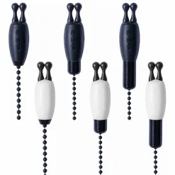 Carp ESP Indicators * Black & White Barrel Bobbins