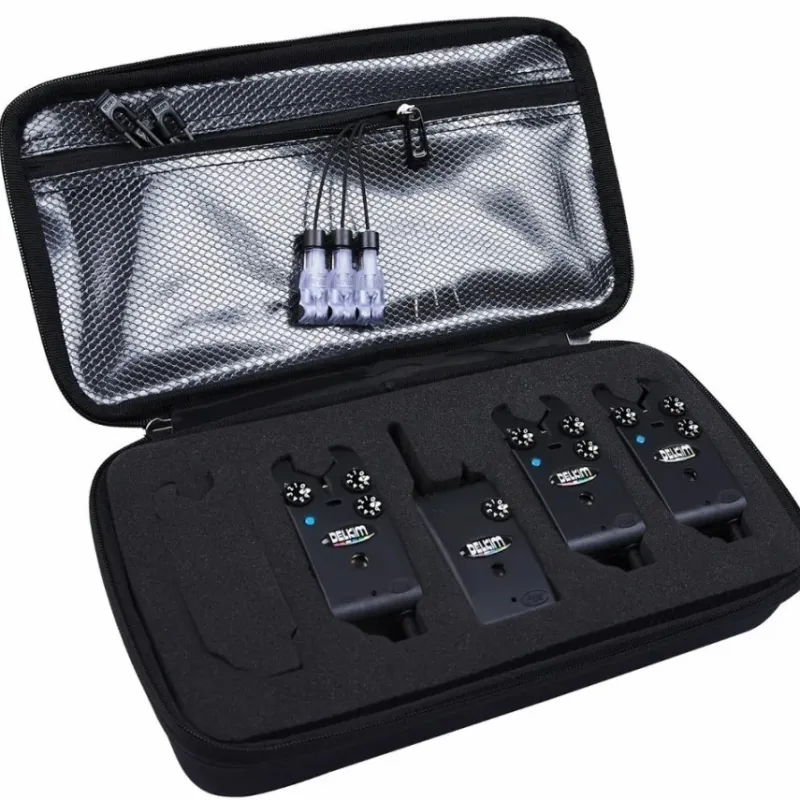 Pike / Predator Delkim Bite Alarms * Black Box Storage Case
