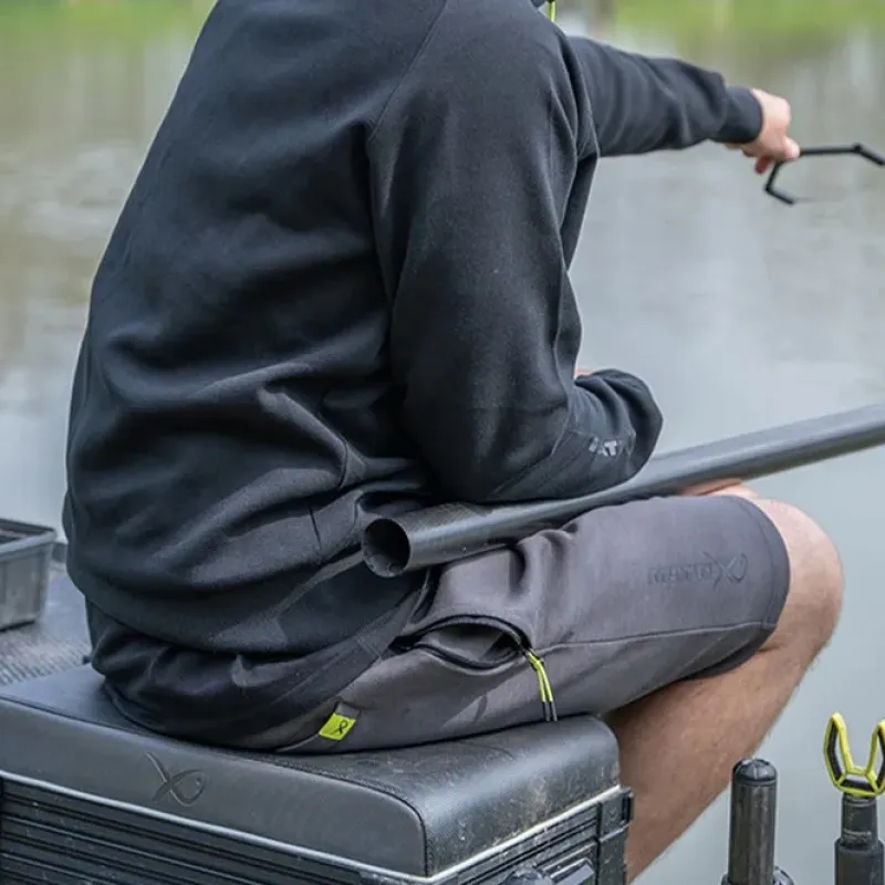 Coarse & Match Matrix Clothing * Black Edition Fishing Jogger Shorts