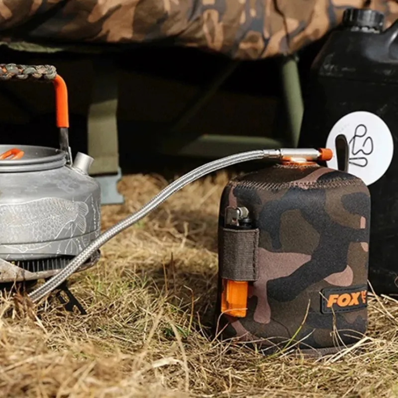 Carp Fox Cooking Equipment * Camo Gas Cannister Fishing Cover