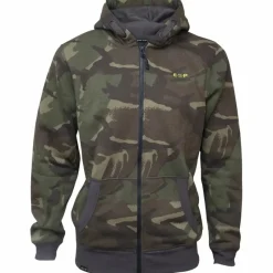Carp ESP Clothing * Camo Zipped Fishing Hoodie