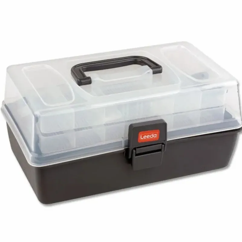 Coarse & Match Leeda Tackle Boxes * Cantilever Box, Size: 2 TRAY