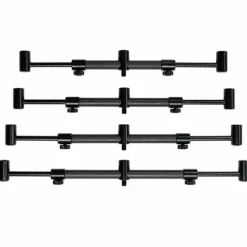 Carp Century Rod Support * Carbon Stealth Chunky Adjustable 3 Rod Fishing Buzz Bars
