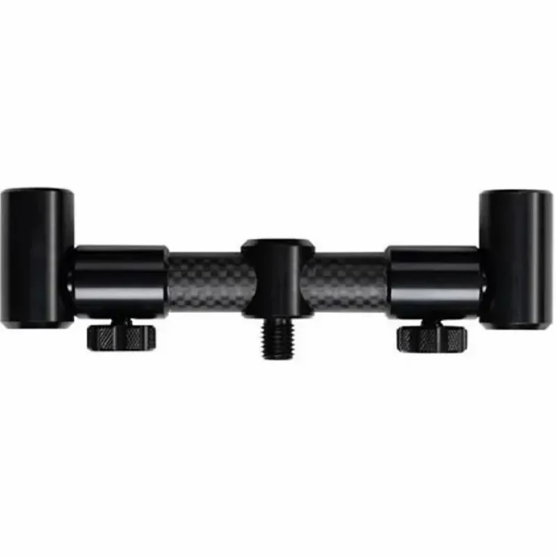 Carp Century Rod Support * Carbon Stealth Chunky Adjustable 2 Rod Fishing Buzz Bars