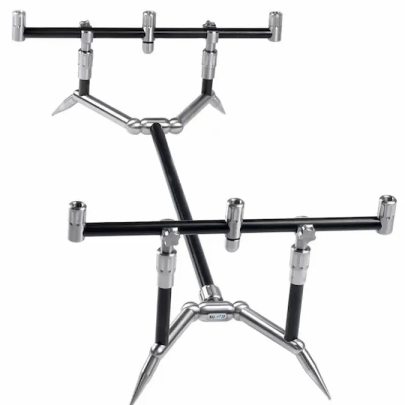 Carp Summit Tackle Rod Pods * CB Colosseum Low Profile 3 Rod Pod Fixed 11 & 12 Inch Kit