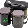 Carp Korda Cooking Equipment * Compac 2 Piece Fishing Tea Set