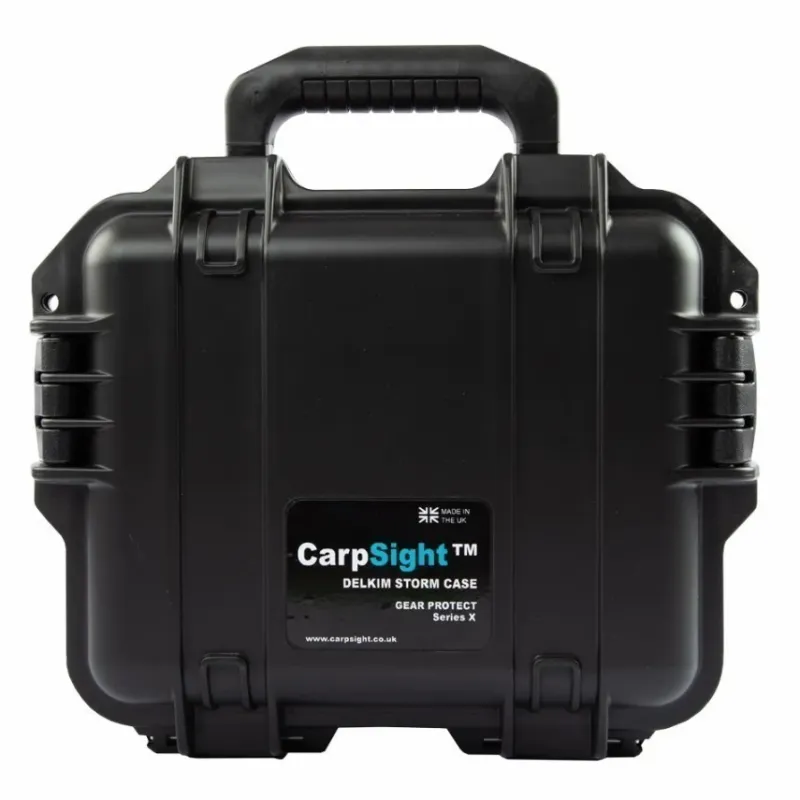 Carp CarpSight Bite Alarms * Delkim TXI D 3+1 Alarm Storm Fishing Storage Case, Gear Protect Series X