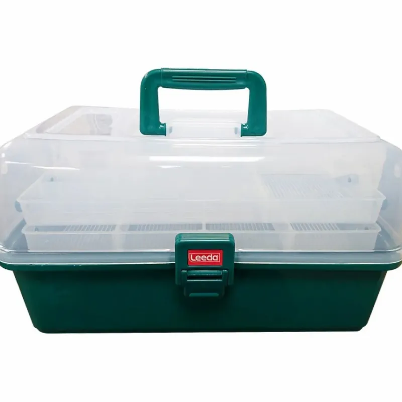 Carp Leeda Tackle Boxes * Deluxe Cantilever Box
