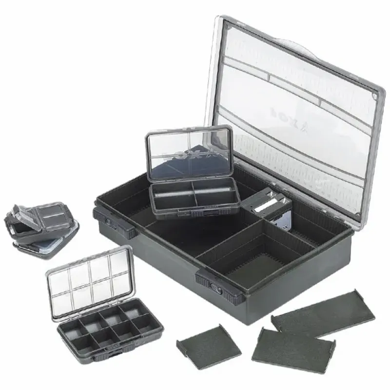 Pike / Predator Fox Tackle Boxes * Deluxe Large Double F-Box