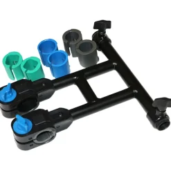 Coarse & Match NuFish Seat Box Accessories * Double Brolly Clamp