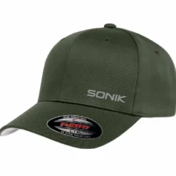 Carp Sonik Clothing * Flexfit Olive Fishing Cap