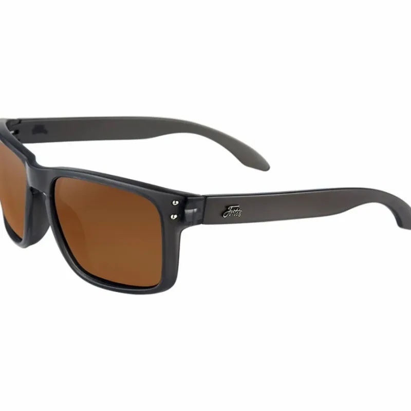Coarse & Match Fortis Eyewear Sunglasses * Fortis Bays Matte Black Frame Fishing Sunglasses