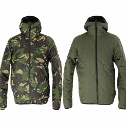 Carp Fortis Eyewear Clothing * Fortis Marine Liner Reversible Fishing Jacket DPM/Olive