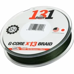 Pike / Predator Sufix Line * 131 G-Gore Braid Lo-Vis Green 300m