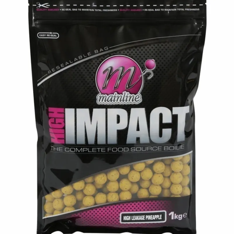 Carp Mainline Bait & Additives * High Impact 1kg Shelf Life Boilies