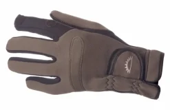 Coarse & Match Sundridge Clothing * Hydra Full Finger Khaki/Black Super Stretch Fishing Gloves