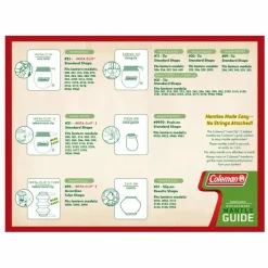 Pike / Predator Coleman Lighting * Insta-Clip Tube Mantles