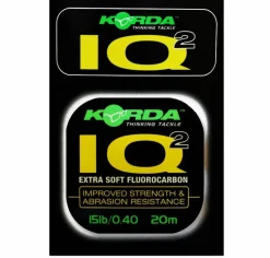 Carp Korda Line * IQ2 Extra Soft Fluorocarbon Hooklink