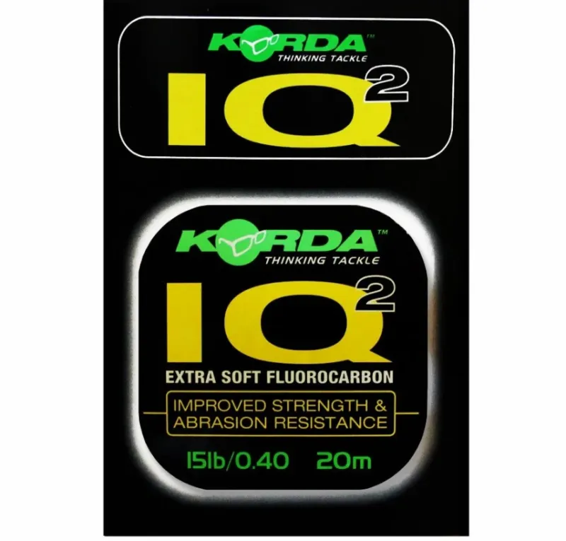 Carp Korda Line * IQ2 Extra Soft Fluorocarbon Hooklink