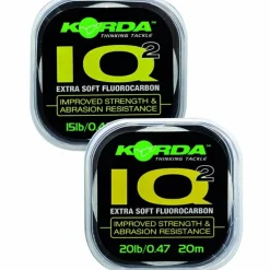 Carp Korda Line * IQ2 Extra Soft Fluorocarbon Hooklink