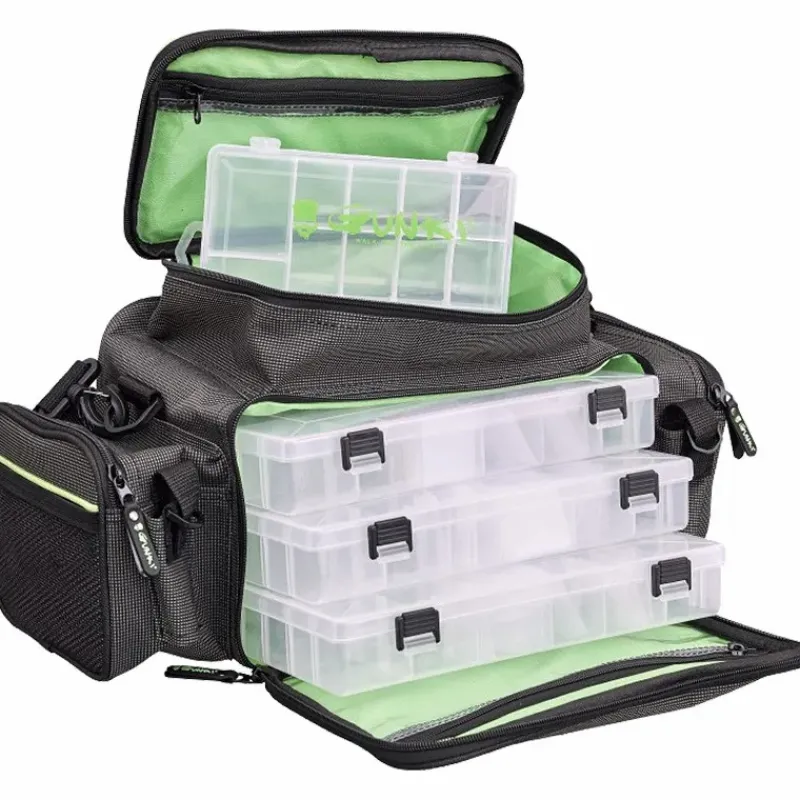 Pike / Predator Gunki Luggage * Iron-T Box Front Perch Pro Fishing Bag