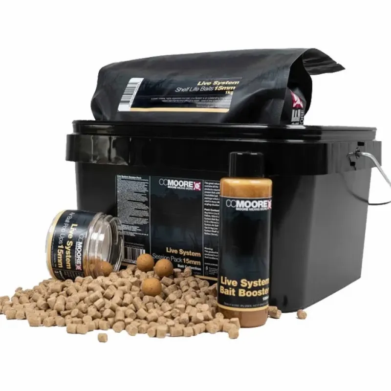 Specialist CC Moore Bait & Additives * Live System Session Pack