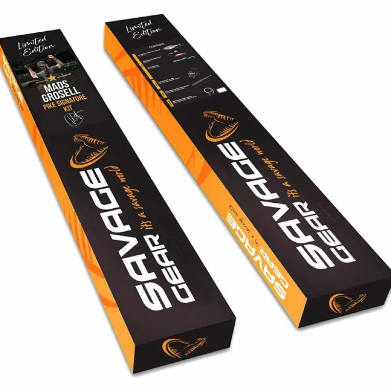 Pike / Predator Savage Gear Rod & Reel Combo * Mads Grossel Pure Pike Signature Fishing Kit