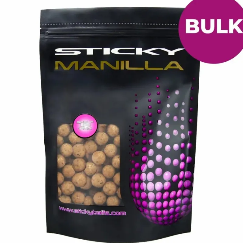 Carp Sticky Baits Bait & Additives * Manilla Shelf Life Boilies - BULK