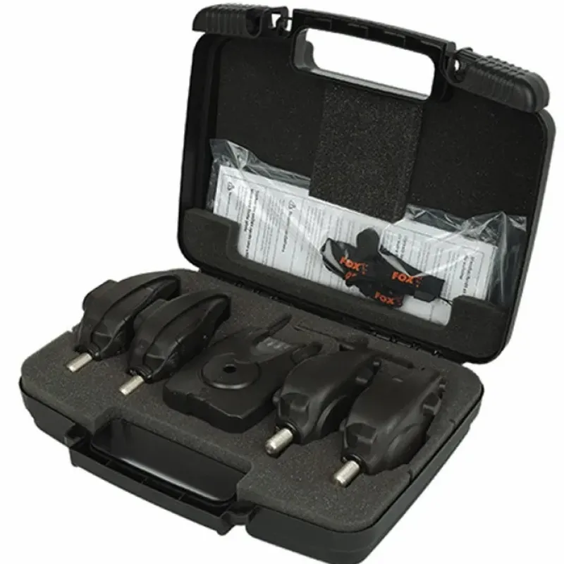 Specialist Fox Bite Alarms * Micron MX 4 Rod Alarm Set
