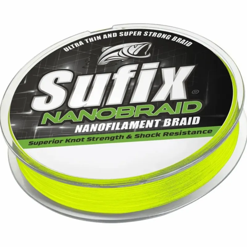 Carp Sufix Line * Nano Braid Neon Chartreuse