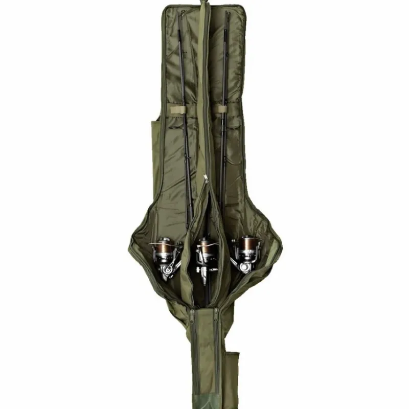 Carp Trakker Luggage * NXG 3 Rod Padded Fishing Sleeve