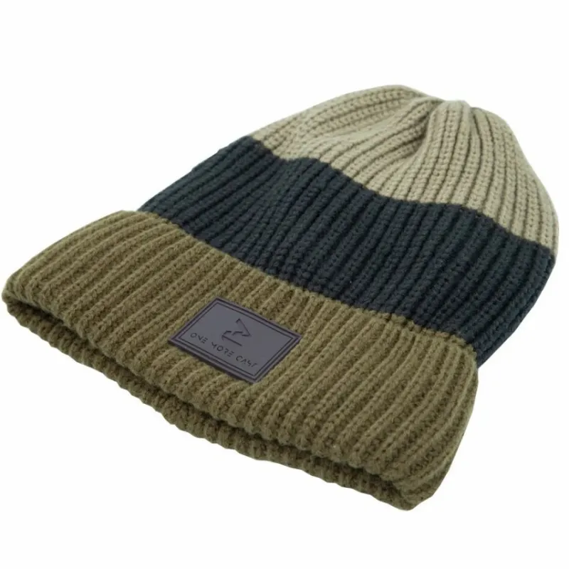 Carp One More Cast Clothing * OMC Big Head Deep Green Fishing Beanie