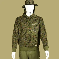 Carp One More Cast Clothing * OMC Signature Splash Camo Fishing Hoodie