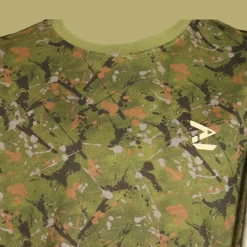 Carp One More Cast Clothing * OMC Signature Splash Camo Fishing T-Shirt
