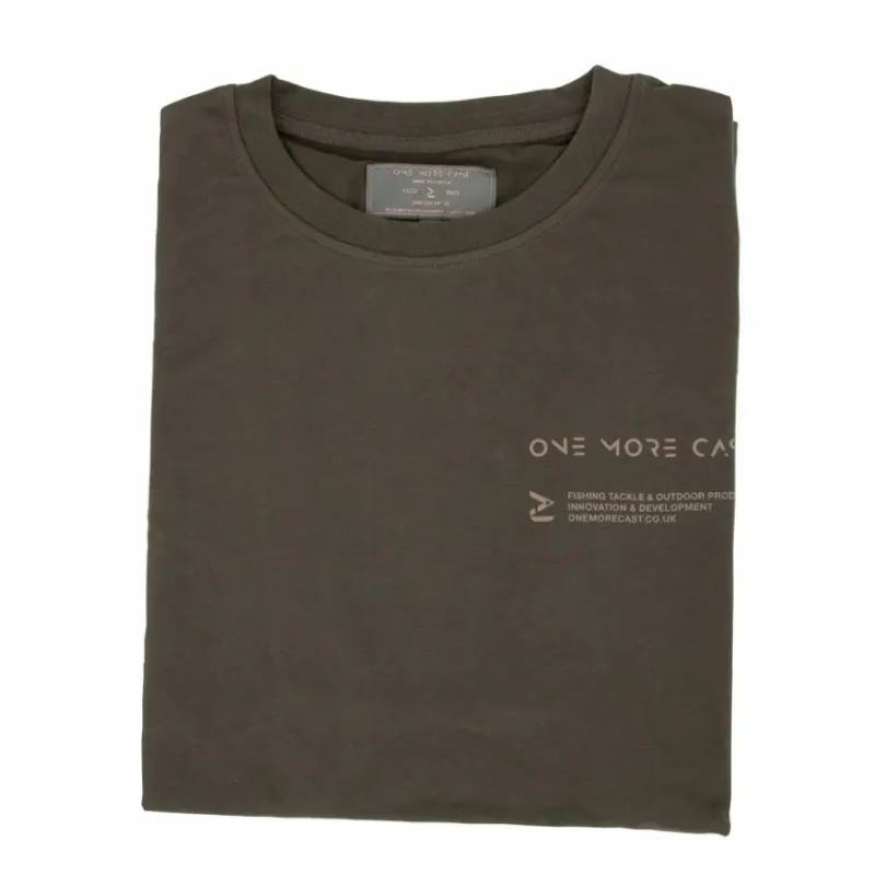 Carp One More Cast Clothing * OMC The Intelligent Forest Green Fishing T-Shirt