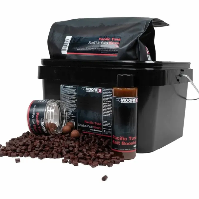 Carp CC Moore Bait & Additives * Pacific Tuna Fishing Session Pack 18mm