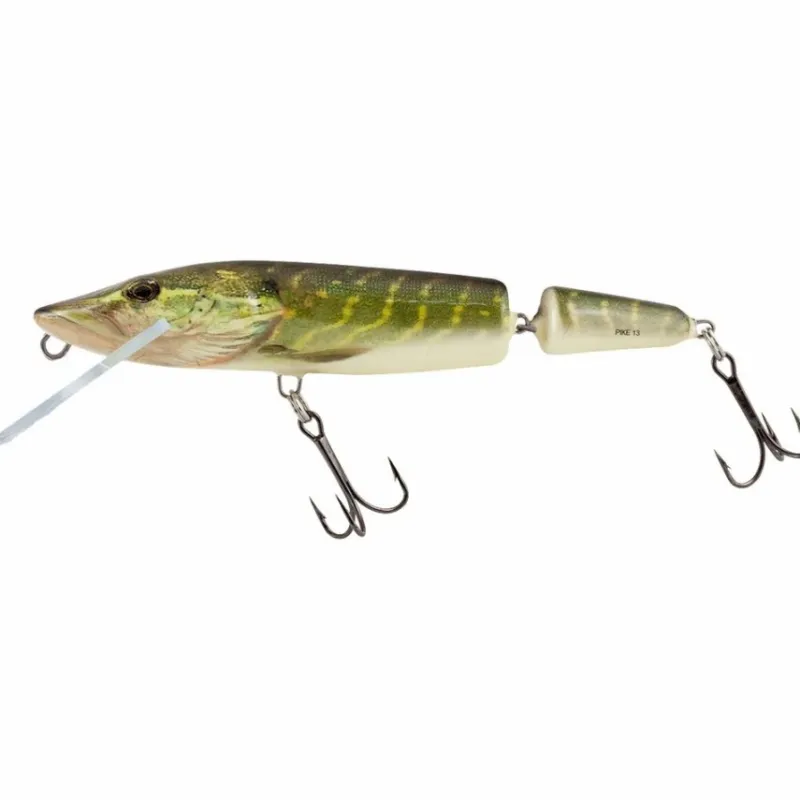 Pike / Predator Salmo Lures * Pike Jointed 13cm Floating Lure