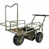 Specialist Carp Porter Barrows & Trolleys * Prestige MK2 Triporter Fat Wheel Barrow