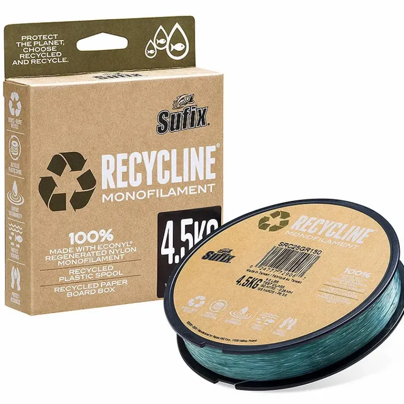 Pike / Predator Sufix Line * Recycline Green Monofilament