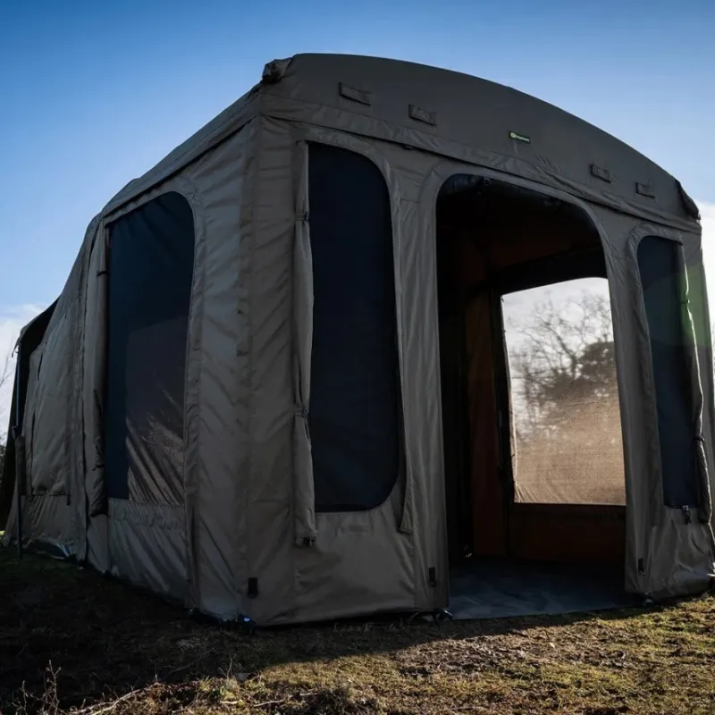 Carp Ridge Monkey Bivvies & Shelters * RidgeMonkey Fishing Escape XF2 Compact with Plus Porch Extension