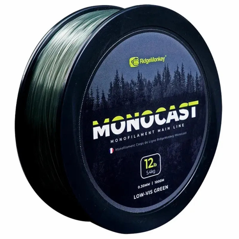Carp Ridge Monkey Line * RidgeMonkey MonoCast Monofilament Fishing Mainline