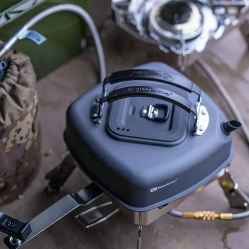 Carp Ridge Monkey Cooking Equipment * RidgeMonkey Square Fishing Kettle