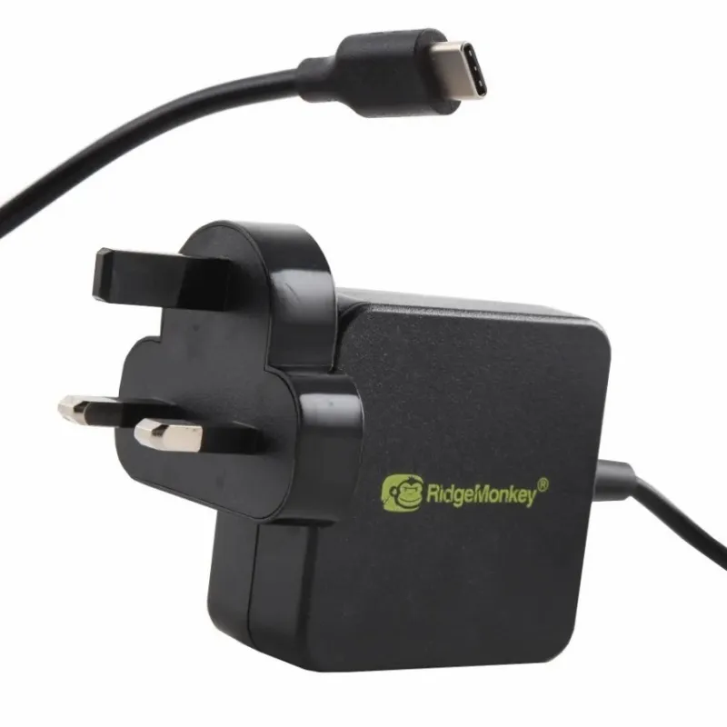 Pike / Predator Ridge Monkey Miscellaneous * RidgeMonkey Vault 45W USB-C Power Adaptor