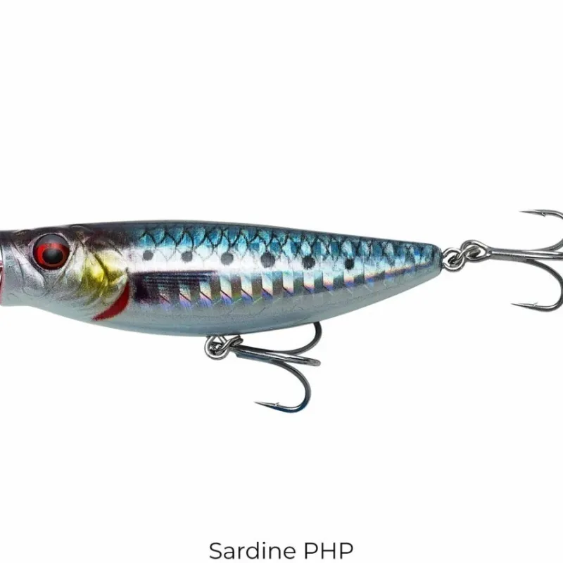 Pike / Predator Savage Gear Lures * Savage Salt 3D Minnow Pop Walker Floating Lure 8cm