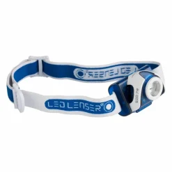 Sea LED Lenser Lighting * SEO7R Rechargeable Head Torch + Spare Battery